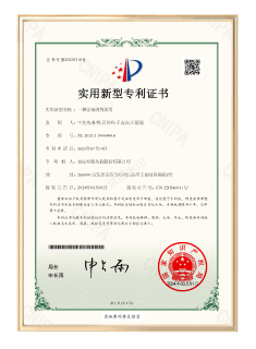 Research patent certificate 08